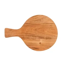 Pratos Para Servir-CASA Acacia Prancha Para Servir Natural
