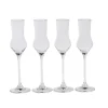 Copos Cocktail-CASA After Dinner Copo Para Grappa Conjunto De 4 Transparente