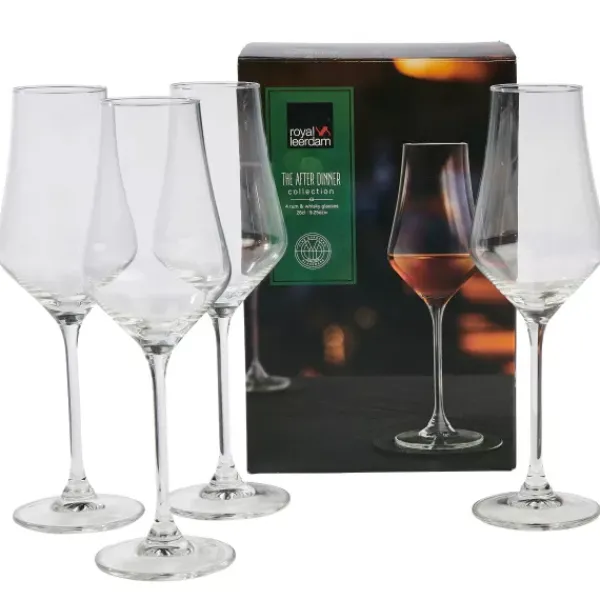 Copos Cocktail-CASA After Dinner Copo Para U Sque Conjunto De 4 Transparente
