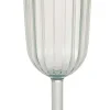 Copos Para Champanhe-CASA Aura Green Flute Verde