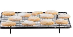 Acessórios Para Bolos-CASA Bakery Grelhas Pastelaria Conjunto De 2 Preto
