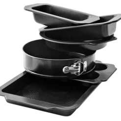 Formas De Cozer-CASA Bakery Placa Para Cozer Muffins Preto