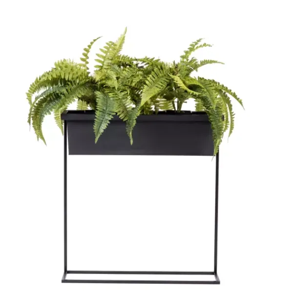Vasos Em P-CASA Balco Caixa Para Plantas Preto