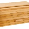Caixas De Alimentos-CASA Bamboo Caixa Para P O Natural