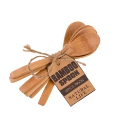 Conjuntos-CASA Bamboo Colheres Conjunto De 6 Natural