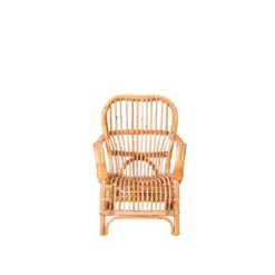 Móveis Para Criancas-CASA Bandung Mini Cadeira Para Crian As Natural