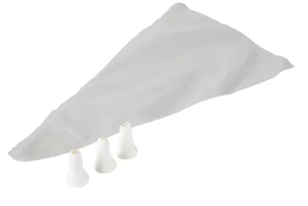 Acessórios Para Bolos-CASA Basic Sacos Pasteleiros Descart Veis Branco