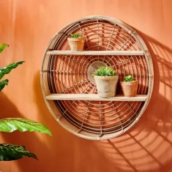 Estantes De Parede-CASA Bima Estante Para Pendurar Natural