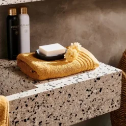 Toalhas-CASA Bio Soft Toalha Amarelo