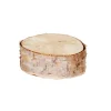 Pratos Para Servir-CASA Birch Prato De Madeira Natural