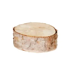 Pratos Para Servir-CASA Birch Prato De Madeira Natural