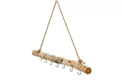 Decora O Para Pendurar-CASA Birch Ramo Com 7 Ganchos Natural
