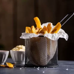 Aperitivo E Tapas-CASA Black Cesto Para Servir Preto
