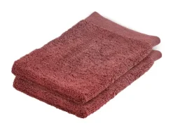Luvas De Banho-CASA B-Lux Luvas De Banho Conjunto De 2 Vermelho