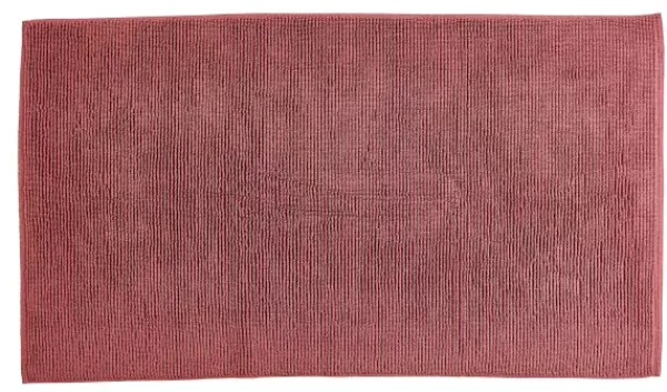 Tapetes De Banho-CASA B-Lux Tapete De Banho Bord Us Vermelho