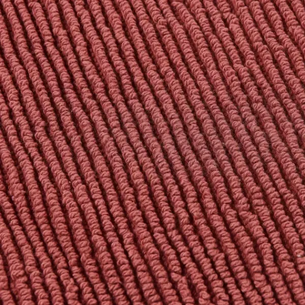 Tapetes De Banho-CASA B-Lux Tapete De Banho Bord Us Vermelho