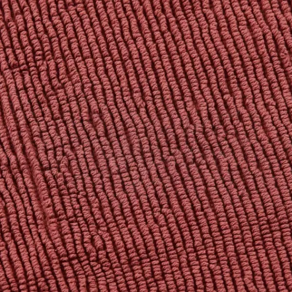 Tapetes De Banho-CASA B-Lux Tapete De Banho Bord Us Vermelho