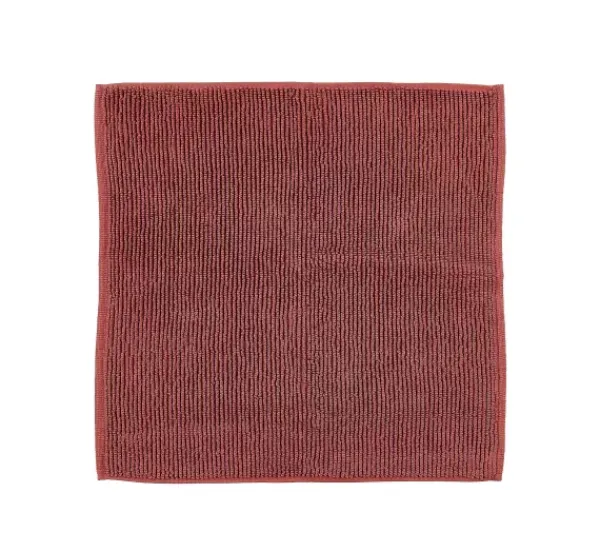 Tapetes De Banho-CASA B-Lux Tapete De Banho Bord Us Vermelho