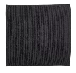 Tapetes De Banho-CASA B-Lux Tapete De Banho Cinzento Escuro Preto