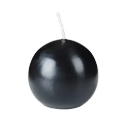 Velas-CASA Bola Vela Bola Preto