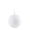 Velas-CASA Bola Vela Bola Branco
