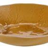 Tigelas-CASA Botanic Ocher Tigela Caramelo Amarelo