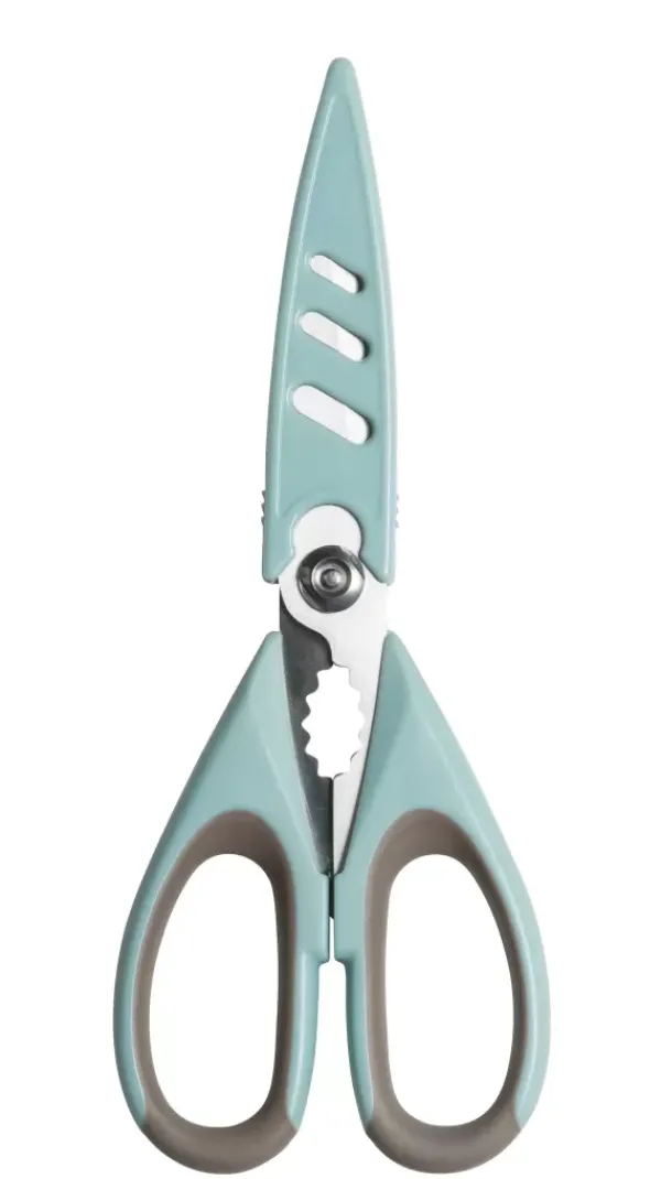 Instrumentos De Cozinha-CASA Kitchen Tesoura Cinzento, Azul
