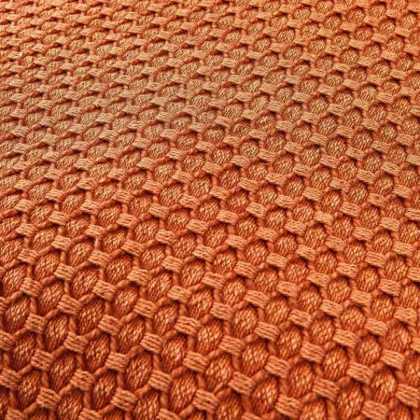 Almofadas-CASA Cesar Almofada Plana Terracota Vermelho