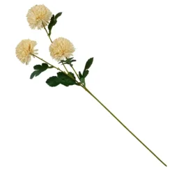 Flores Artificiais-CASA Chrysanthemum Bege