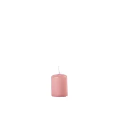 Velas-CASA Cilindro Vela Cil Ndrica Rosa