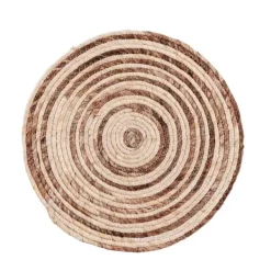Individuais-CASA Corn Individual Castanho, Natural