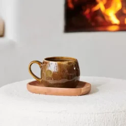 Canecas-CASA Cozy Caneca Castanho