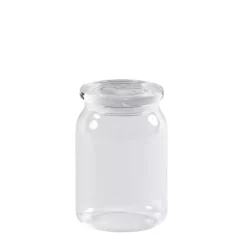 Boiões-CASA Crystal Pote Til 850Ml Com Tampa Transparente