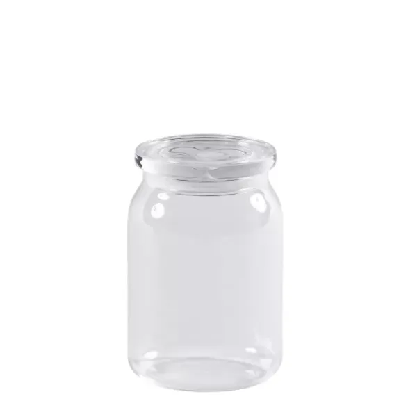 Boiões-CASA Crystal Pote Til 850Ml Com Tampa Transparente