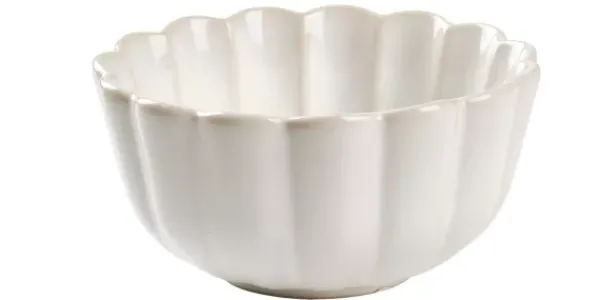 Tigelas-CASA Dahlia Tigela Branco