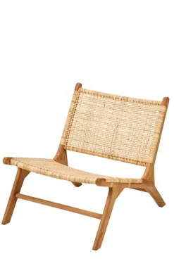 Poltronas-CASA Diah Cadeira Lounge Natural