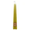 Velas-CASA Duo Vela Conjunto De 2 Amarelo