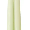Velas-CASA Duo Velas Conjunto De 2 Verde