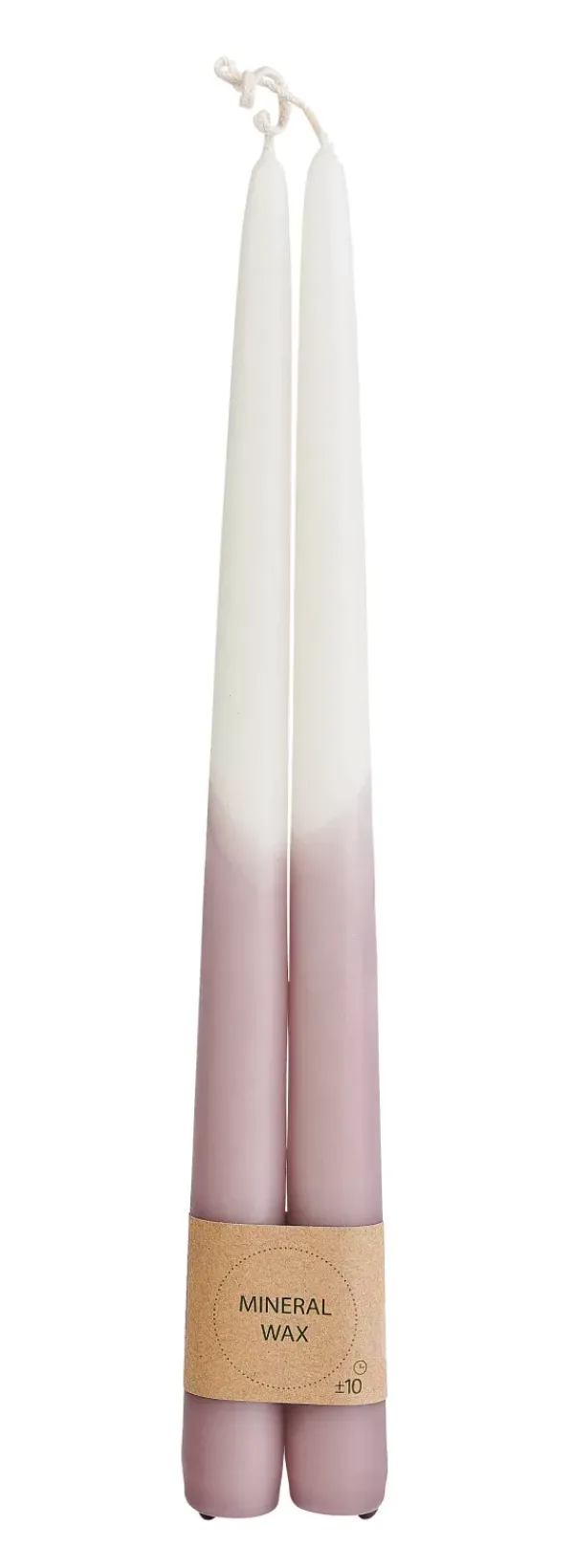 Velas-CASA Duo Velas Conjunto De 2 Creme, Multicolor