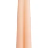Velas-CASA Duo Velas Conjunto De 2 Rosa P Ssego Cor-De-Laranja