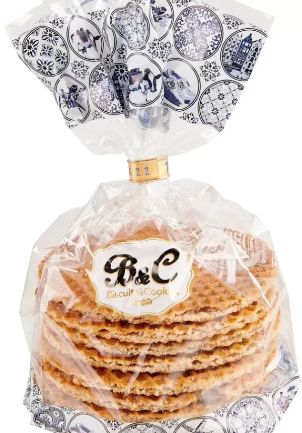 Alimentos-CASA Dutch Waffles De Margarina Com Xarope Azul
