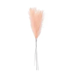 Ramos Artificiais-CASA Ecru Plumas Decorativas Castanho Claro