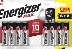 Grinaldas Com Luzes-CASA Energizer Pilha Aa Alcalina