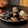 Produtos Perfumados-CASA Escape Black Oudh Pot-Pourri Preto