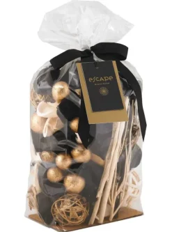 Produtos Perfumados-CASA Escape Black Oudh Pot-Pourri Preto