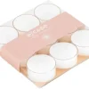 Velas Perfumadas-CASA Escape Indian Inspiration 9 Velas P/Lamparina Perfumadas Bege