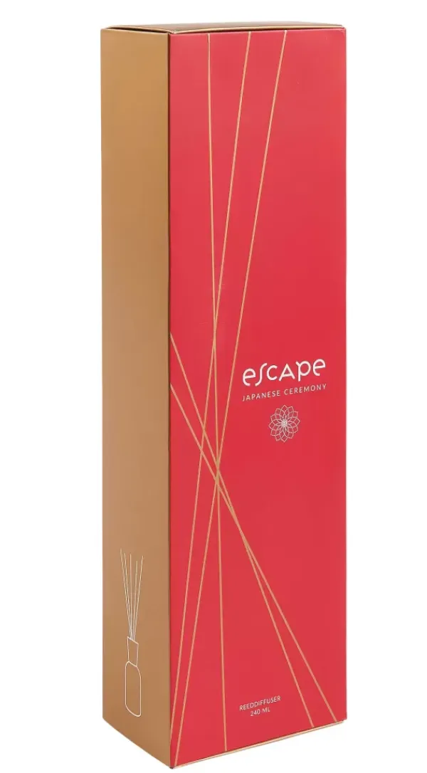 Produtos Perfumados-CASA Escape Japanese Ceremony Leo Perfumado Vermelho