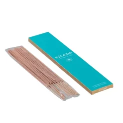 Produtos Perfumados-CASA Escape Senses Incenso 30 Paus Turquesa
