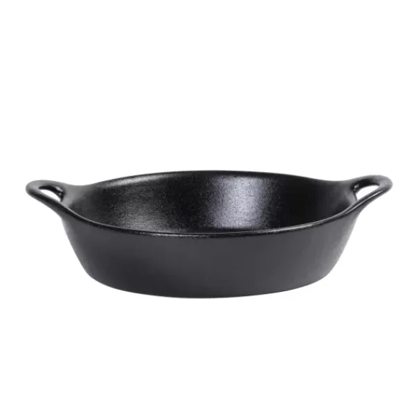 Pratos Para Forno-CASA Fero Prato Para Forno Preto