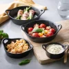 Aperitivo E Tapas-CASA Fero Prato Para Forno Preto